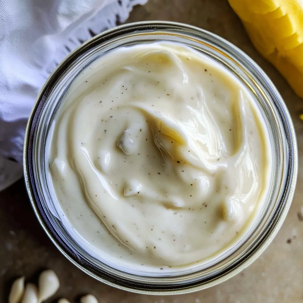 5-Minute Toum (NO Food Processor!)