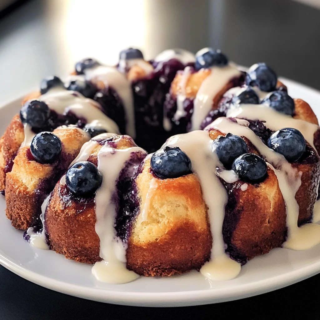 Blueberry Monkey Bread
