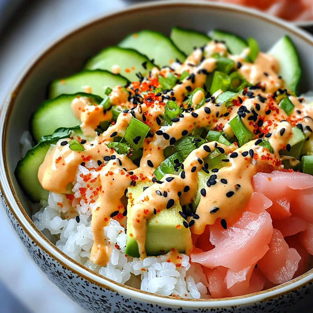 California Roll Sushi Bowls