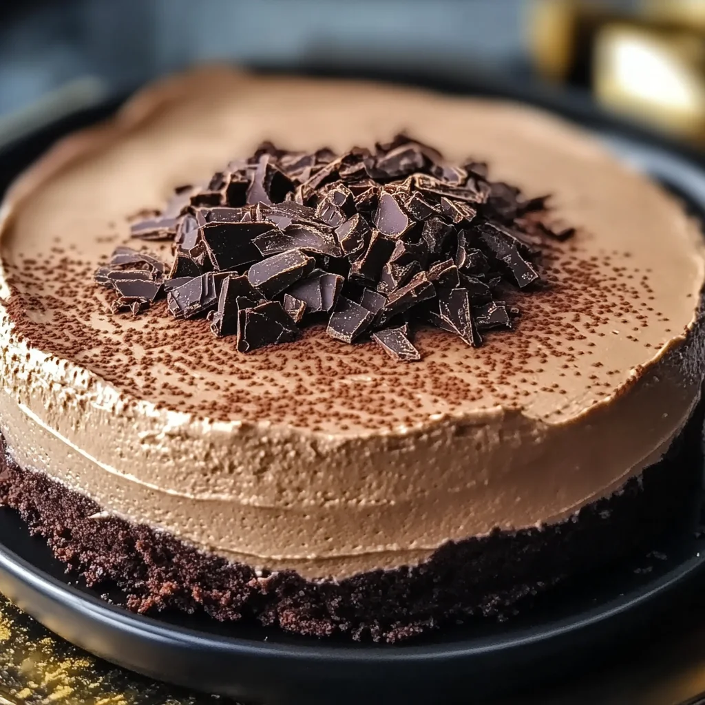 Chocolate Mousse Cake