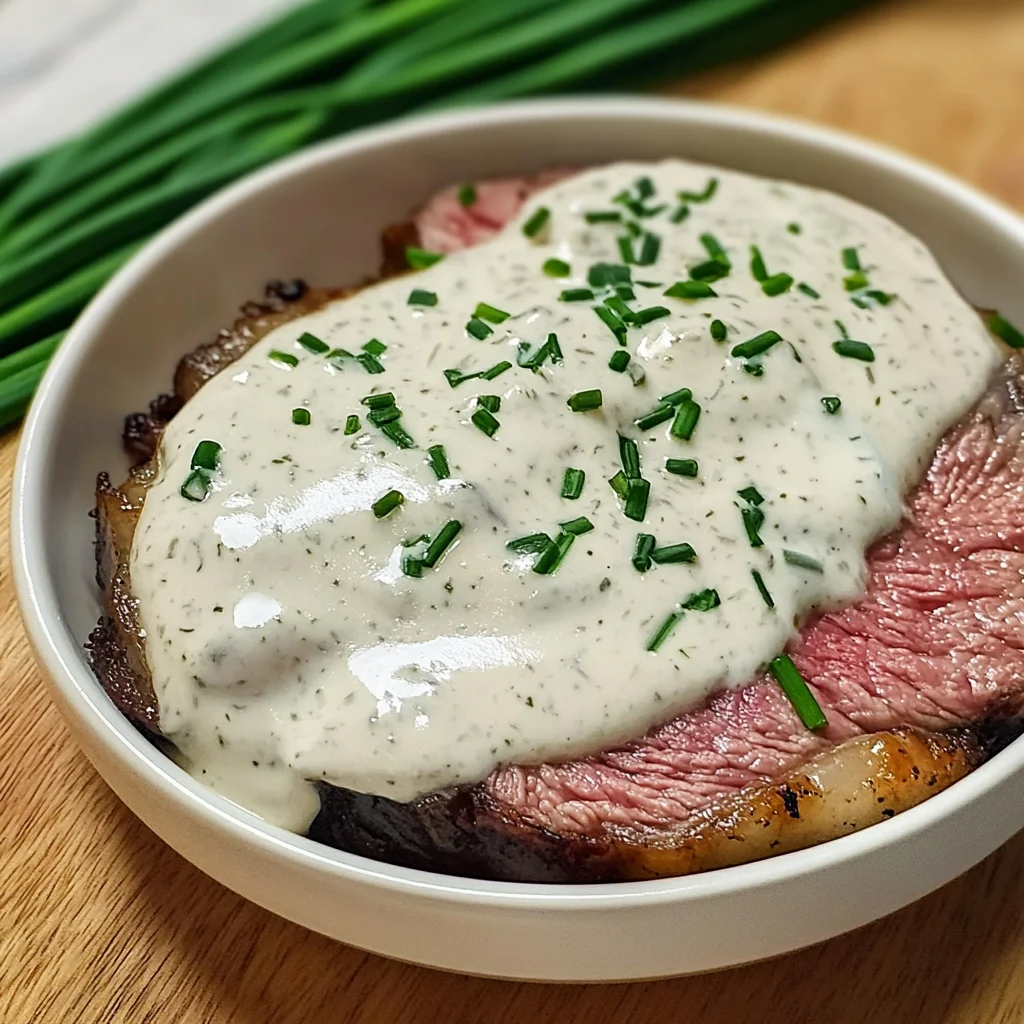 Creamy Horseradish Sauce for Prime Rib