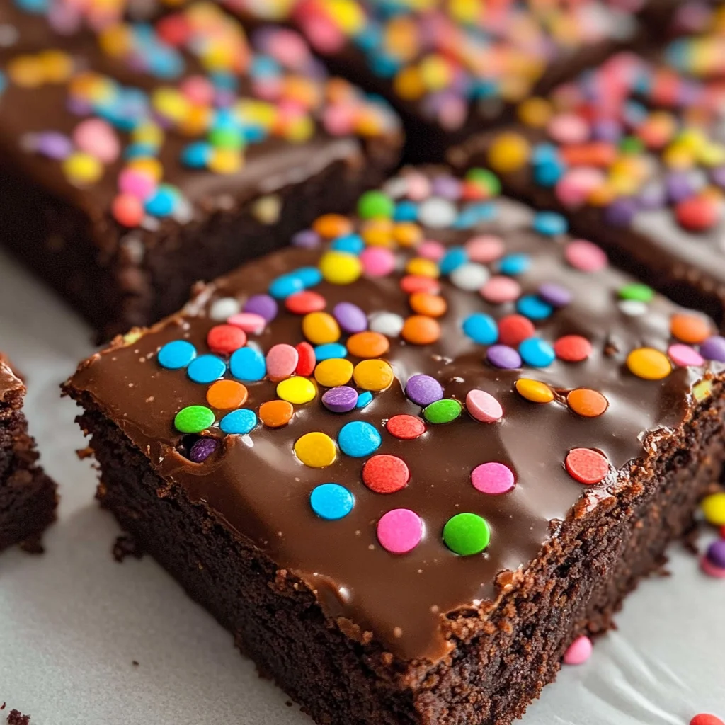 Gourmet Cosmic Brownies Recipe