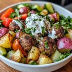 Greek Meatball Bowl Recipe