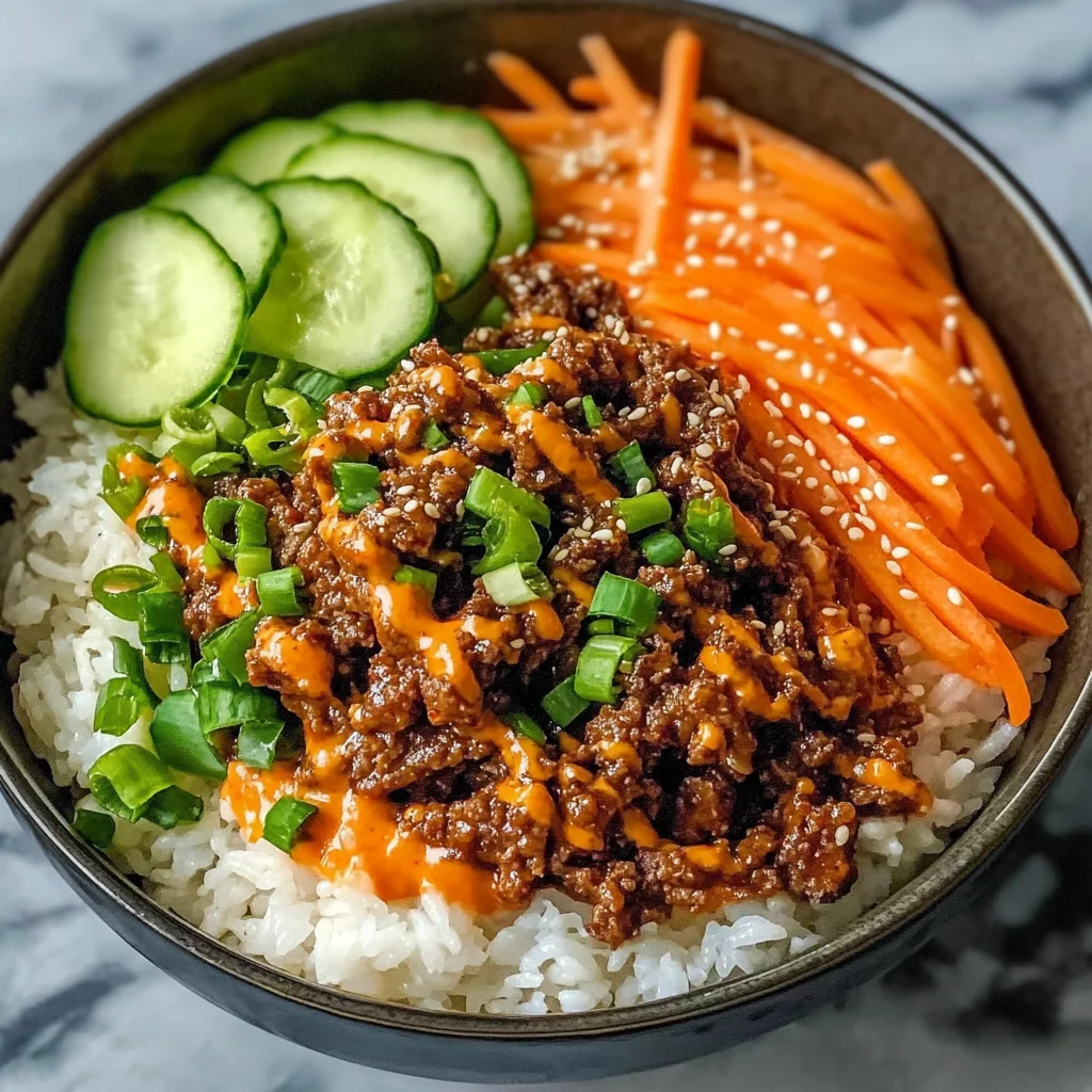 Korean Beef Rice Bowls