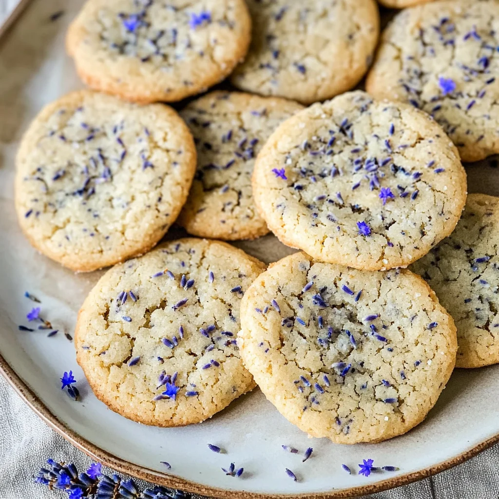 Lavender Earl Grey Cookies Recipe