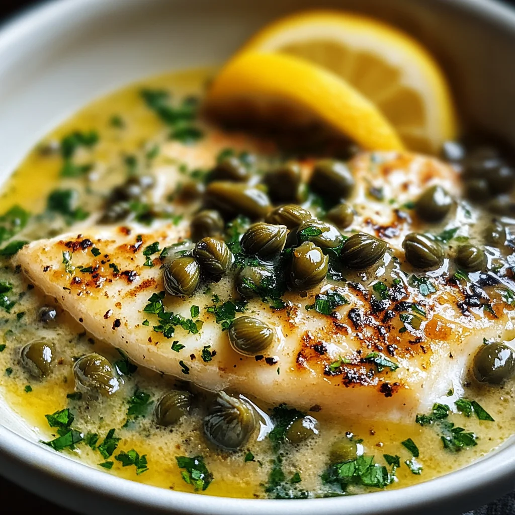 Lemon Caper Sauce