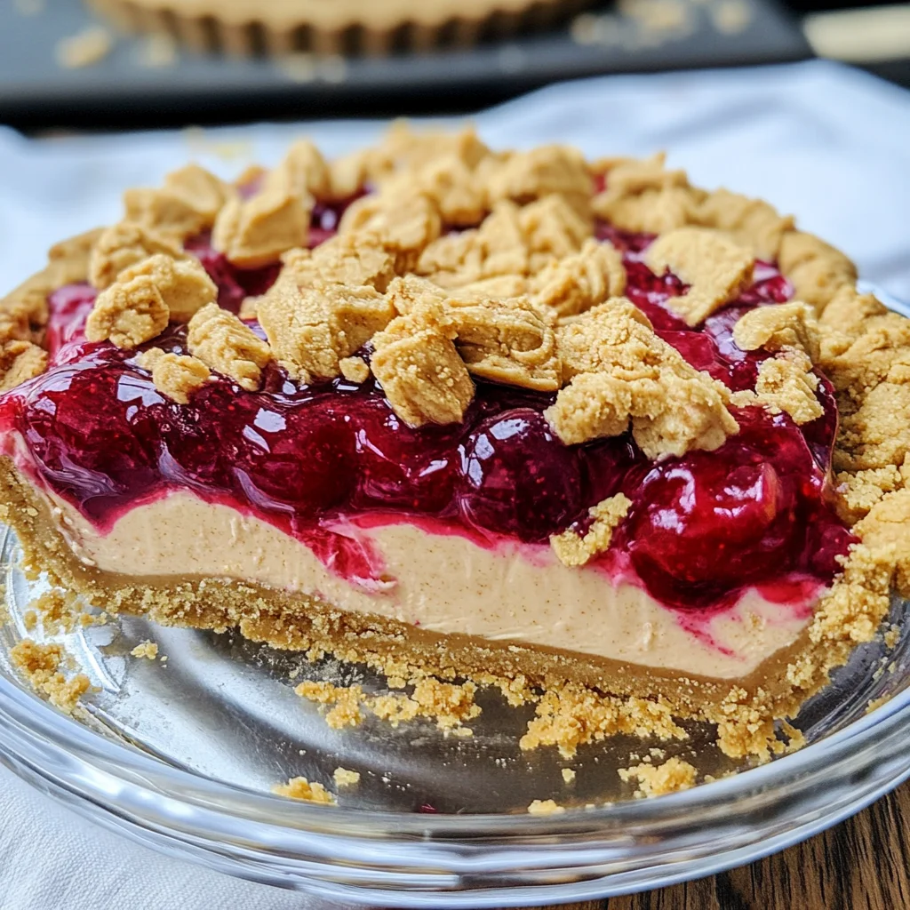 Peanut Butter and Jelly Pie