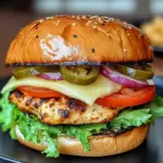 Spicy Chipotle Chicken Burger