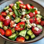 Strawberry Cucumber Salad Recipe