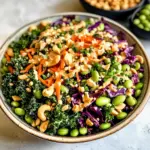 Asian Edamame Peanut Crunch Salad