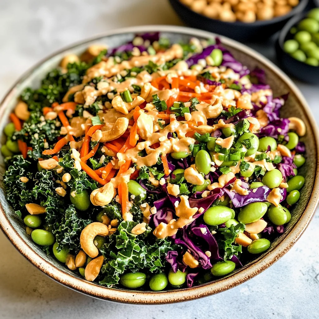 Asian Edamame Peanut Crunch Salad
