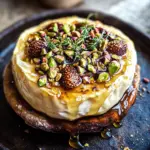Best Baked Brie with Honey, Fig and Pistachio