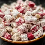 Cherry Cheesecake Puppy Chow