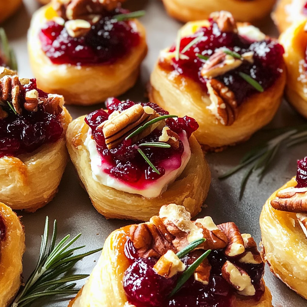 Cranberry Brie Bites