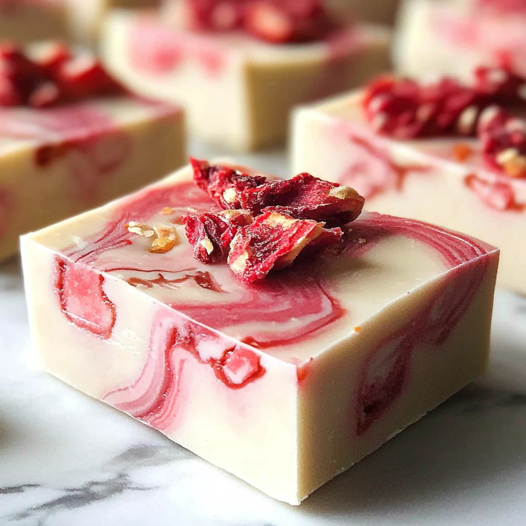 Easy White Chocolate Strawberry Fudge