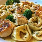 Garlic Parmesan Chicken Tortellini