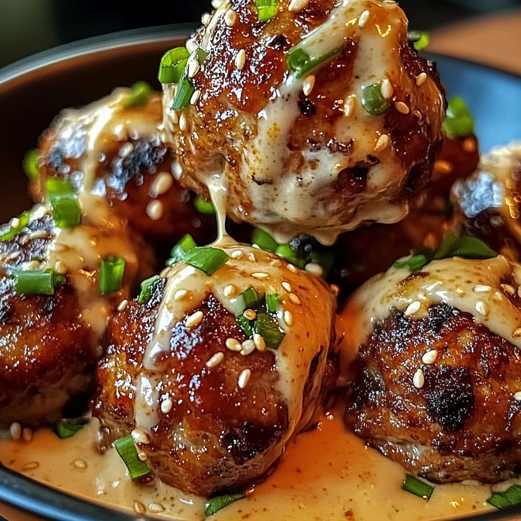 Korean BBQ Meatballs with Spicy Mayo Dip: An Incredible 7-Step Recipe