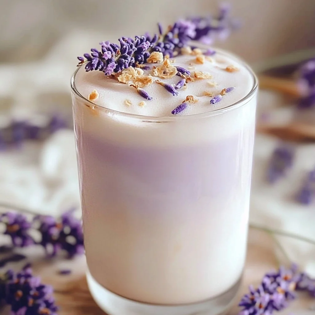 Lavender Milk Tea