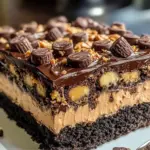 Reese’s Peanut Butter Earthquake Cake