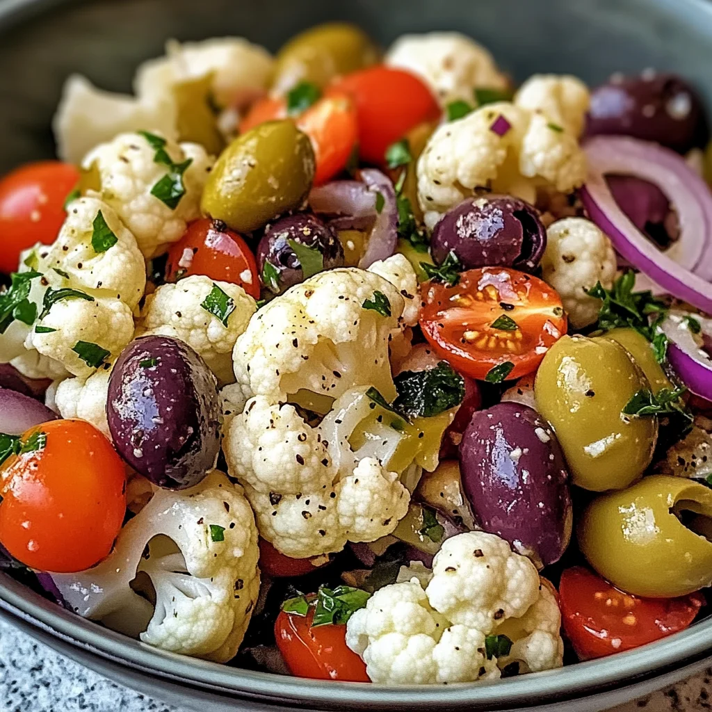 Sicilian Cauliflower Salad