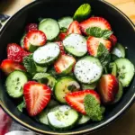 This Cucumber Strawberry Salad