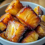 Air Fryer Caramelized Pineapple - Easy & Sweet Treat