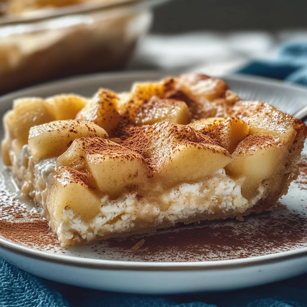 Apple Cinnamon Cottage Cheese Bake