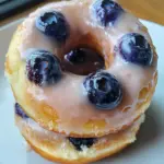 Baked Blueberry Donuts
