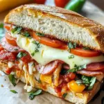 Baked Italian Grinder Sandwiches