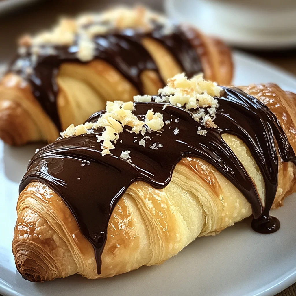 Boston Cream Pie Croissants