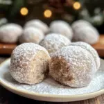 Cinnamon Sugar Snowball Cookies