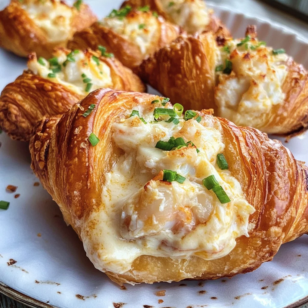 Crab Dip Croissant