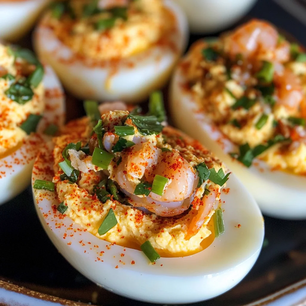 Crawfish Deviled Eggs Recipe