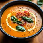 Creamy Roasted Garlic Tomato Soup