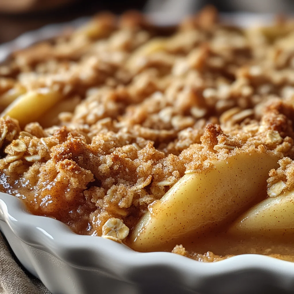 Easy Apple Crisp with Oats (Crispy, Buttery Topping)