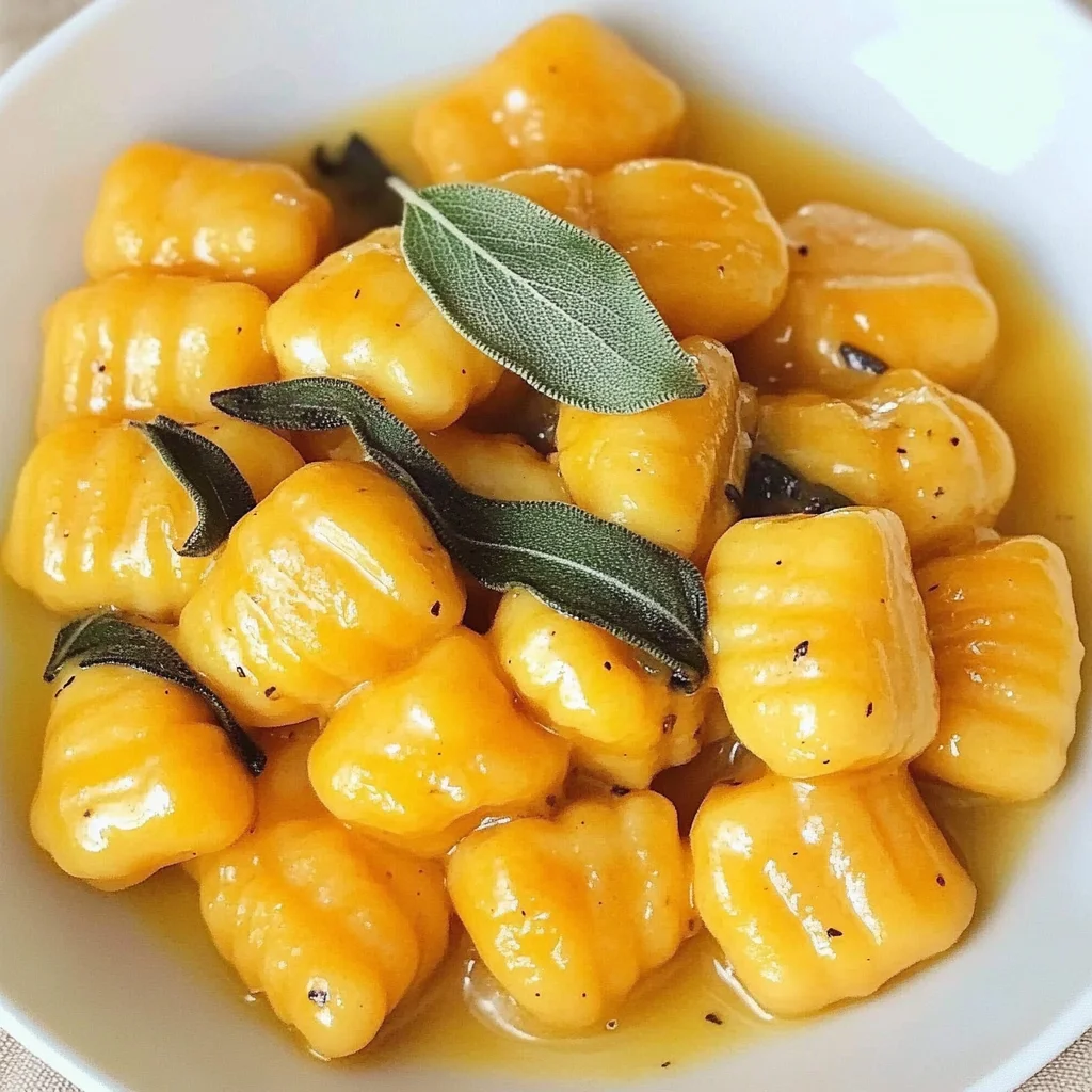 Easy Pumpkin Gnocchi