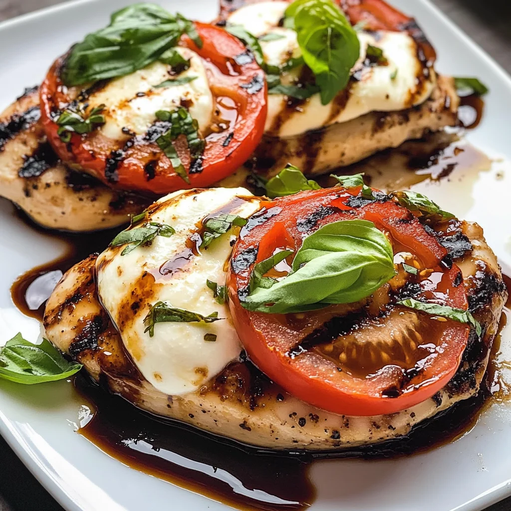 Grilled Chicken Caprese