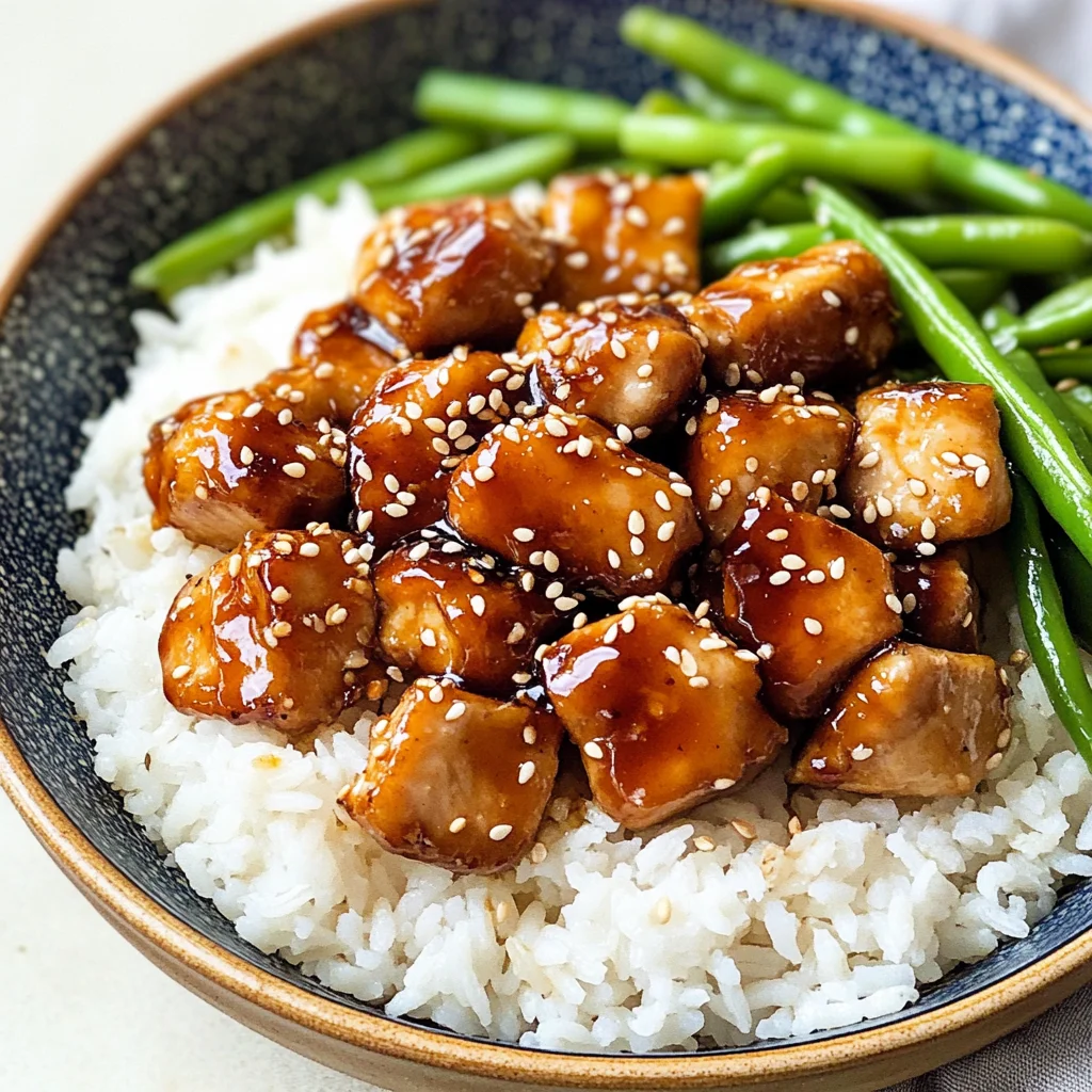 Healthy Sesame Chicken