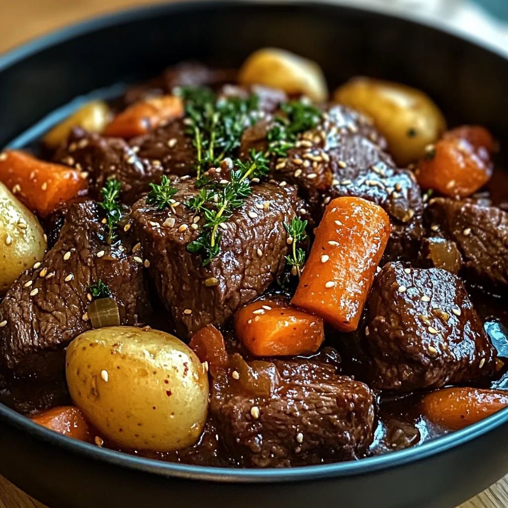 Korean Style Pot Roast Recipe