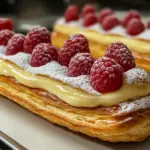 Lemon Raspberry Eclairs