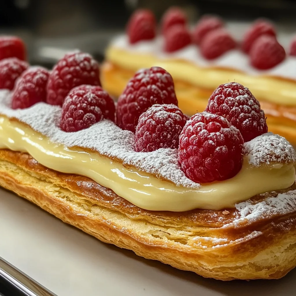 Lemon Raspberry Eclairs