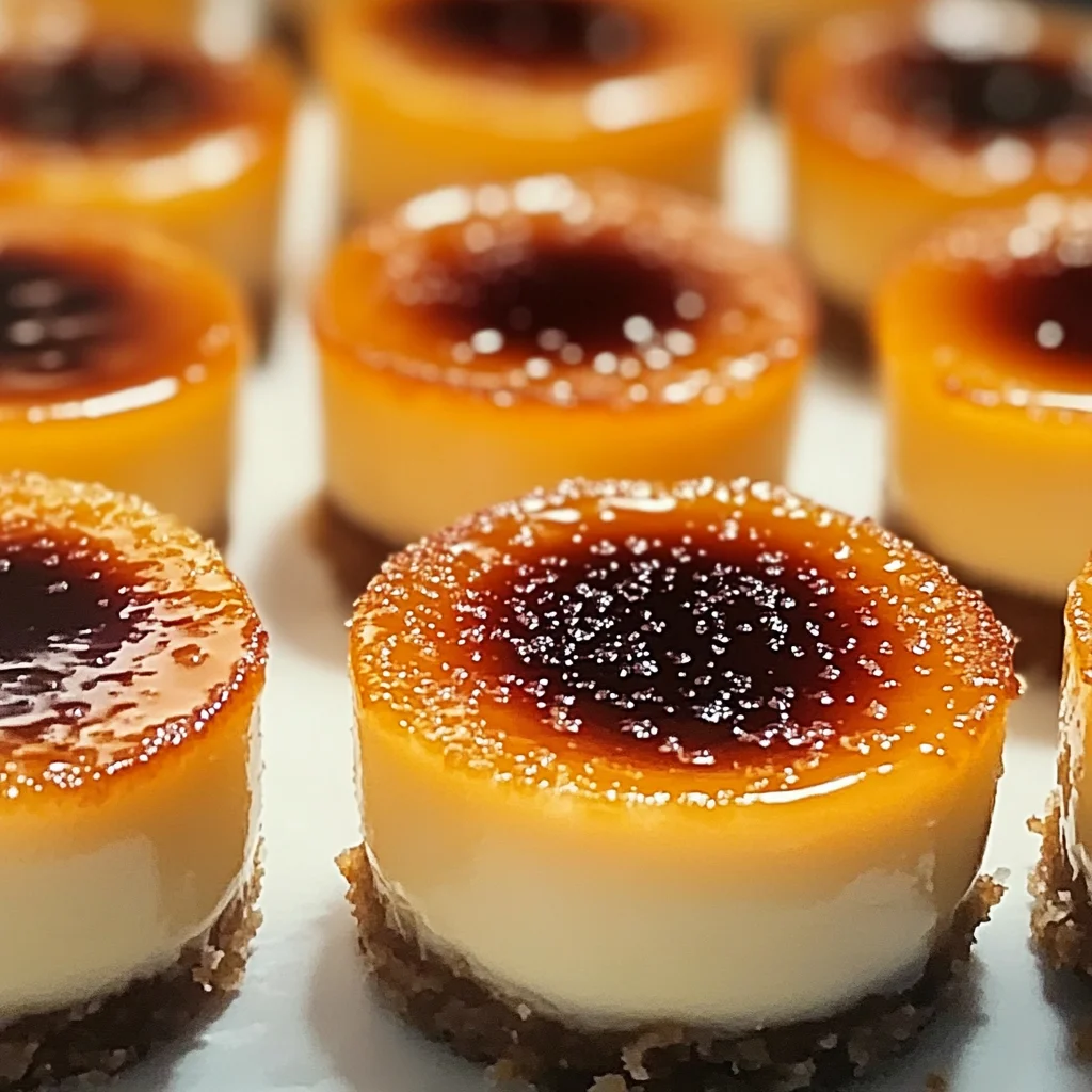 Mini Creme Brulee Cheesecakes: An Incredible Ultimate Recipe