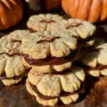 Nutella Pumpkin Cookies