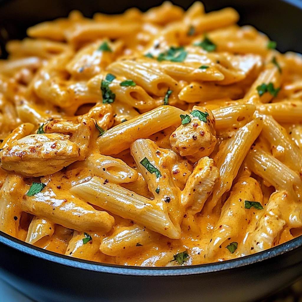One-Pot Smoky Chipotle Cheesy Chicken Pasta