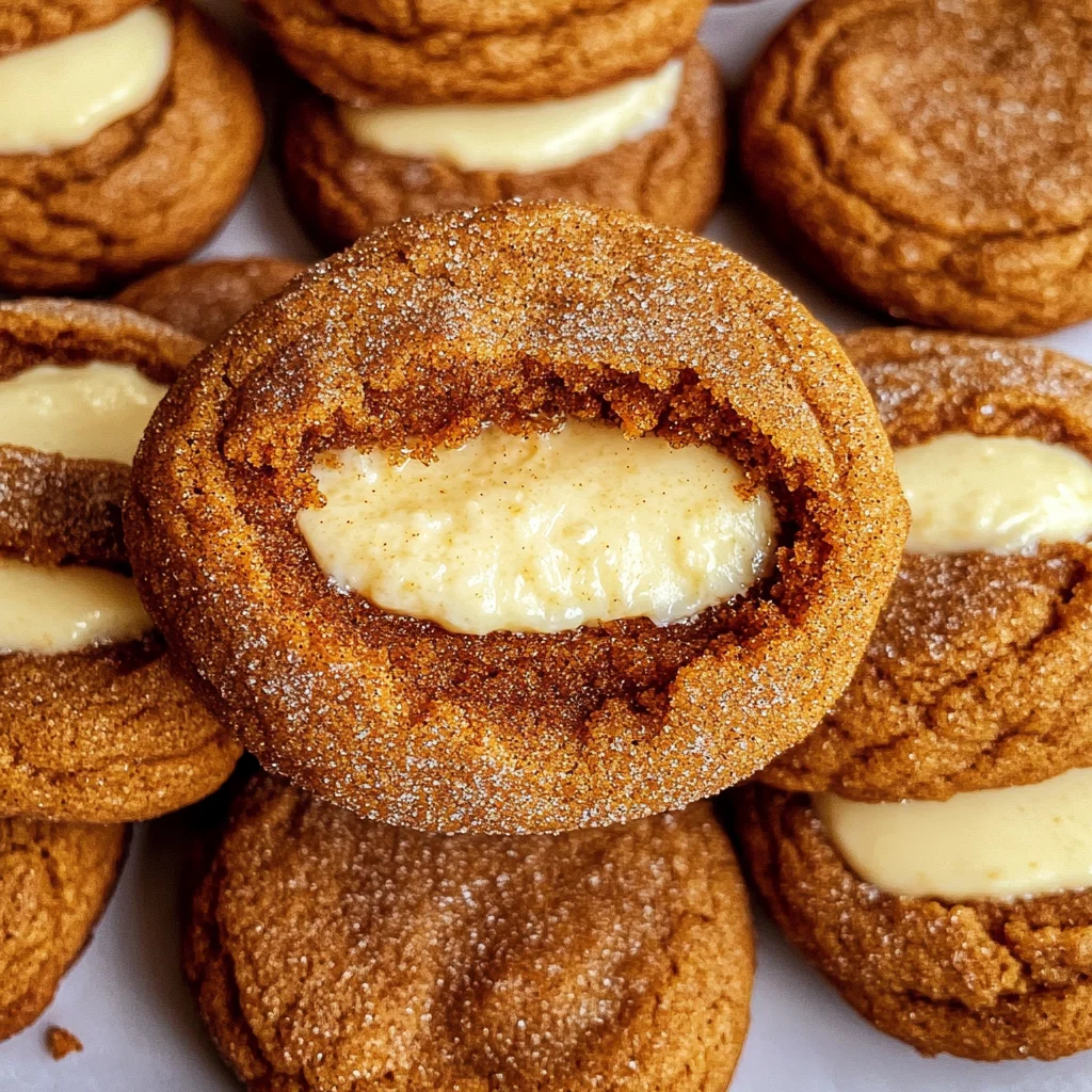 Pumpkin Cheesecake Cookies