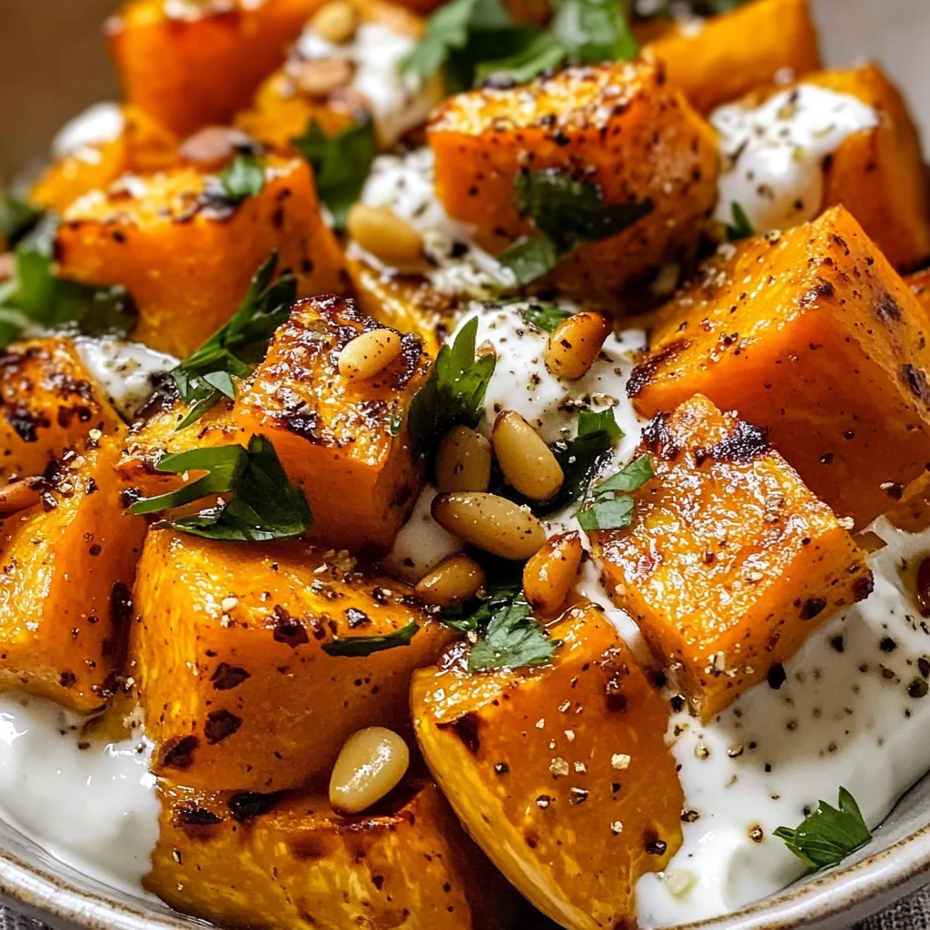 Roasted Pumpkin with Yogurt Sauce and Pine Nuts: An Incredible Ultimate Recipe