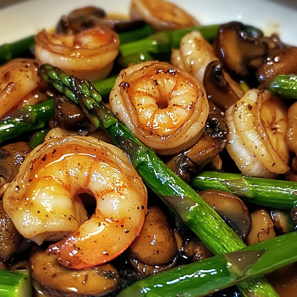 Shrimp and Asparagus Stir-Fry with Mushrooms: An Amazing Ultimate Recipe