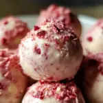 Strawberry Cheesecake Protein Balls