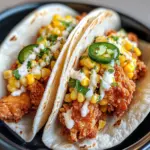 The Ultimate Guide to Fried Chicken Street Corn Tacos with Jalapeño Lime Ranch: A Flavorful Fiesta in Every Bite