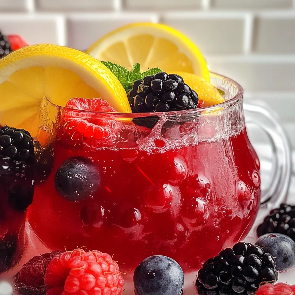 Triple Berry Lemonade